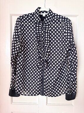 Max Volmary Elegant tuxedo blouse